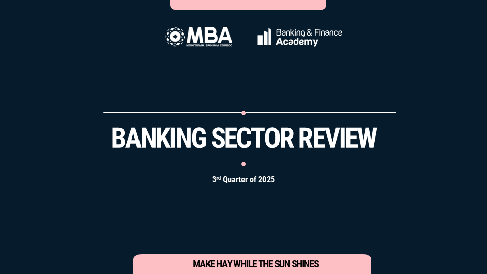 Banking sector review - 2025Q3