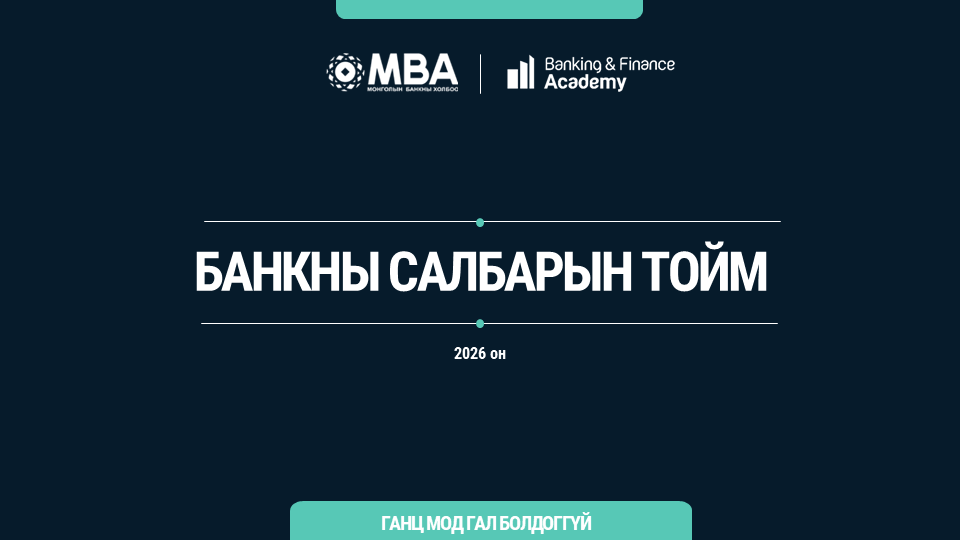 Банкны салбарын тойм – 2025/Q4