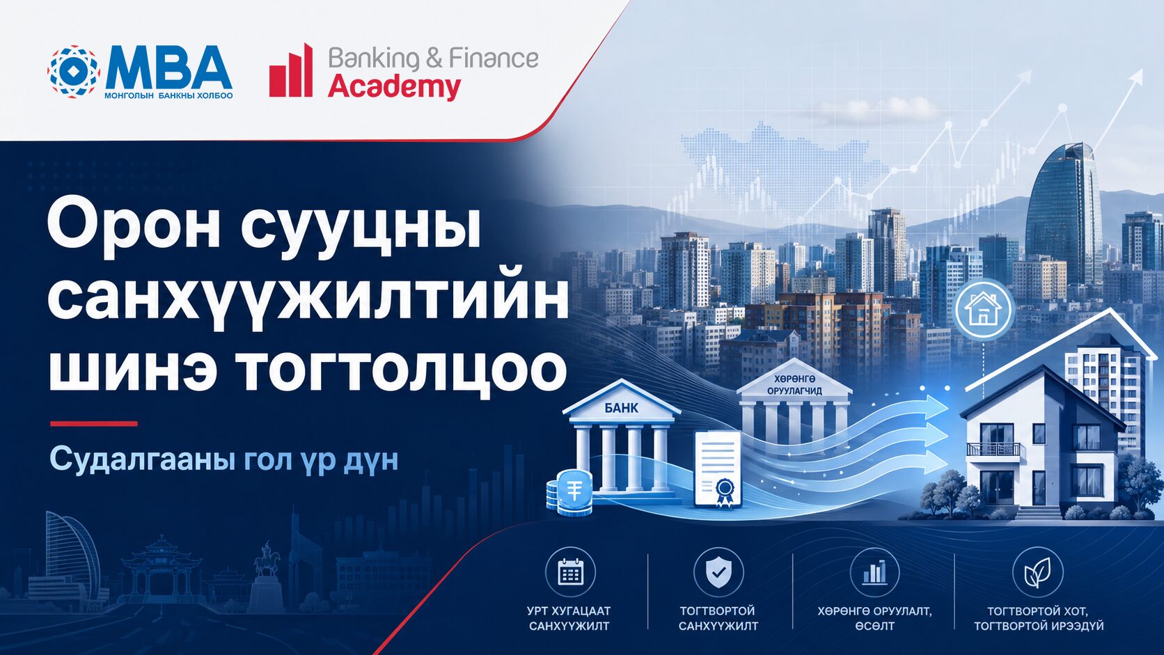 Орон сууцны төрөлжсөн банкны санхүүжилтийн тогтолцоог боловсронгуй болгох арга зам